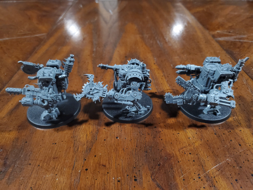 Killa Kans Face to the left. They are ready to flank!